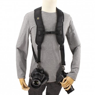 Dây đeo ngực đôi Máy ảnh DSLR Sling X-Bando Multi