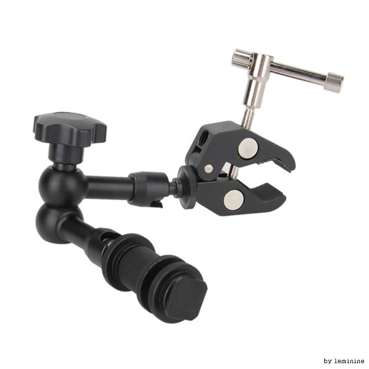 Giá đỡ màn hình micro Mount Magic Arm Kẹp DSLR