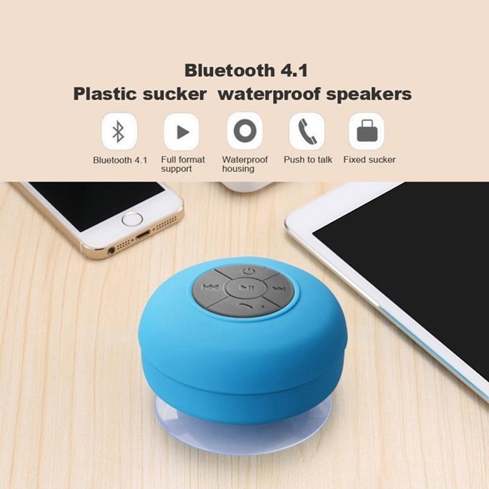 [Vỏ Huni] ​​Loa Bluetooth loại hấp phụ Woori Trade S1 chống nước