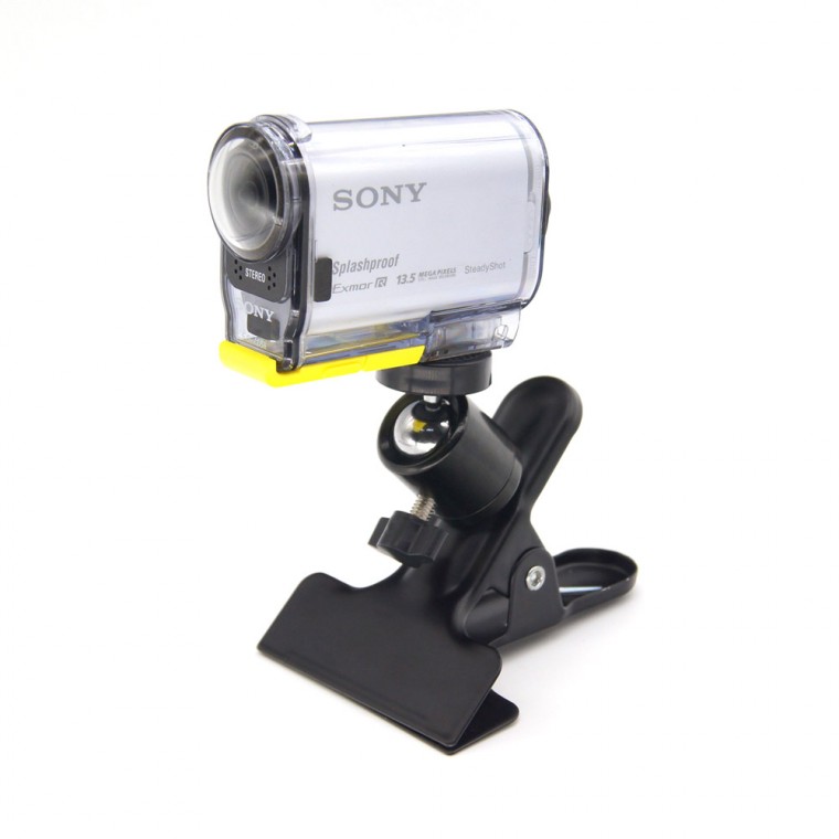 Kẹp gắn đầu bi Sony Action Cam X3000 AS300V