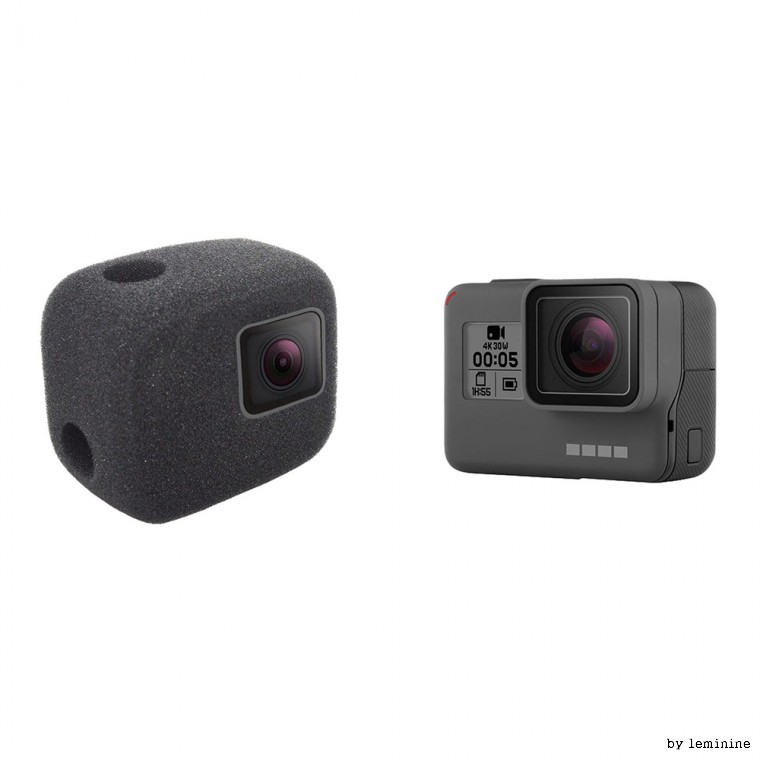 GoPro Hero 7 6 5 Miếng bọt biển chống ồn Wind Slayer