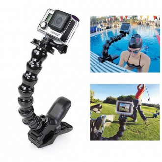 Jaws Flex Kẹp Mount Kẹp GoPro Hero7 Đen