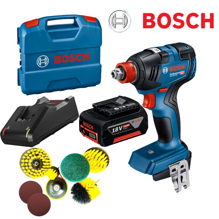 Máy khoan cầm tay dùng pin Bosch gdx18v 5.0AH