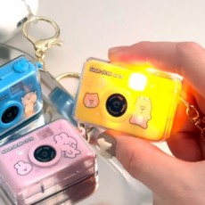 5000 Sundeok E-Crew Mini Camera Keyring 1pc ngẫu nhiên - Túi đựng Airpod Thẻ tên Nhật ký