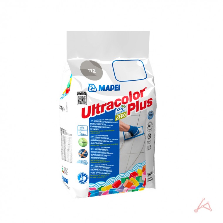 Vữa gốc xi măng Ultra Color Plus 5kg 112 Medium Grey