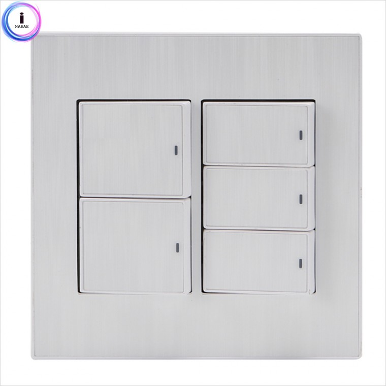 d09 55031 switch (deco) 5 ngạnh 1 ro trắng