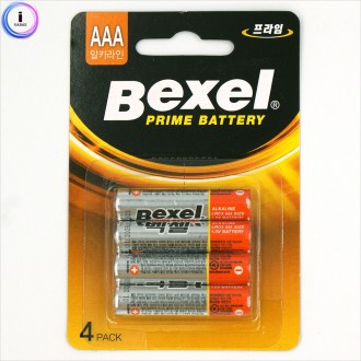 Pin Alkaline c39 Bexel AAA LR03 Prime 4 chiếc