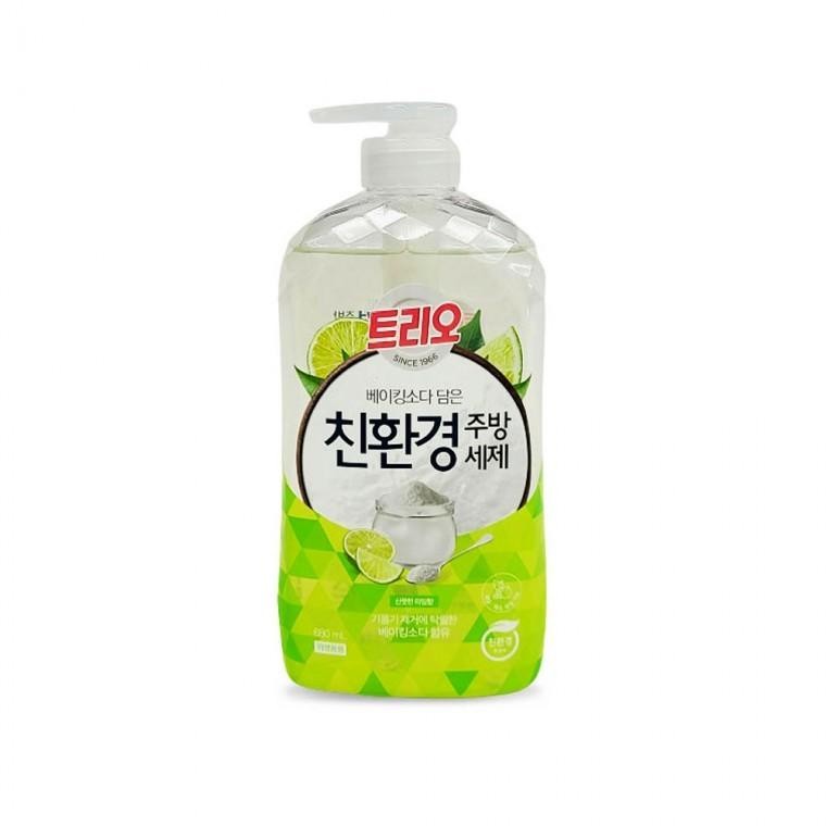 Nước rửa chén DS Aekyung Trio chứa baking soda