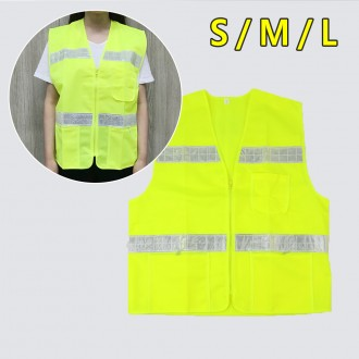 Áo vest an toàn dây kéo màu bạc chất lượng cao Áo vest an toàn phản quang màu bạc Áo vest an toàn huỳnh quang Áo vest an toàn phản quang chất lượng cao