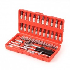 Hộp cờ lê ổ cắm đa năng Jdm r 46p set bộ lưỡi bit