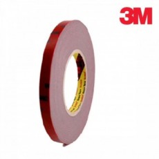 Băng keo 2 mặt đúc 3M màu xám 12mm x 11M