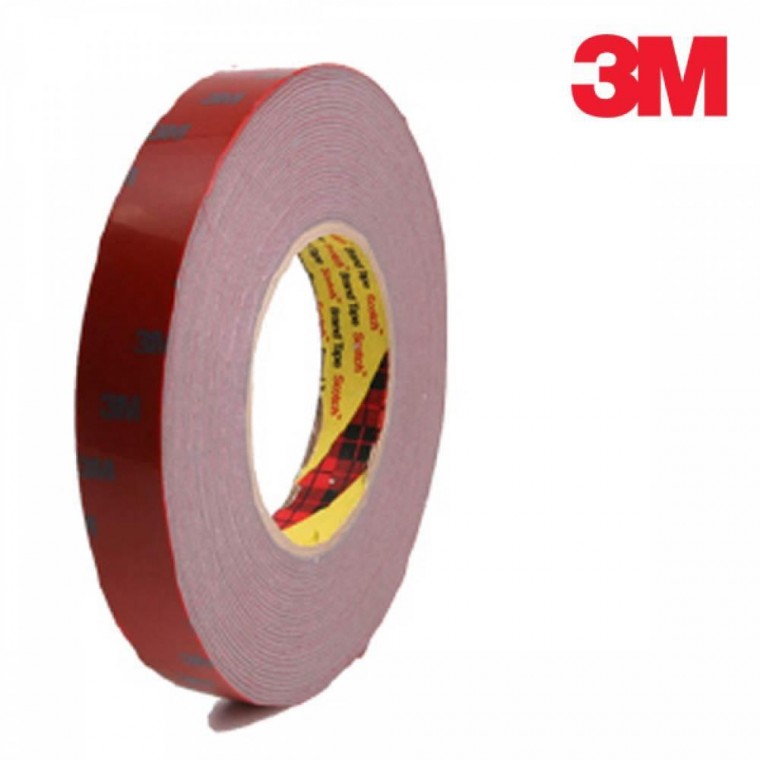 Băng keo 2 mặt đúc 3M màu xám 20mm x 11M