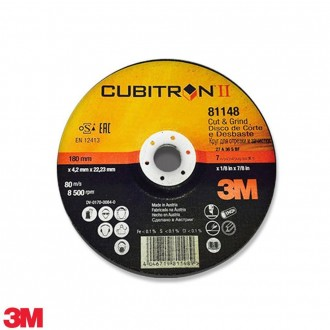 Đá mài 3M Cubitron 2 180mm 81148 4T 36 grit