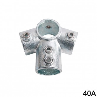 Kẹp ống đa năng JH 191 40A 48,3mm Bạc