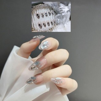 DIA Self Nail Art 24pcs Set Wedding Self Gel