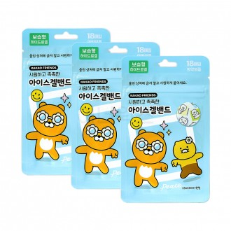 Băng gel đá Kakao Friends (Ryan) 18 tờ x 3