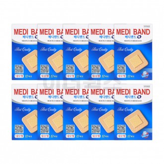 Bộ MediBand Plus 10 chiếc (chọn 1 trong 4 loại) băng dán dung lượng lớn