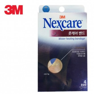 Băng quấn chăm sóc bàn chân Nexcare 3M Loại hỗn hợp 4 miếng