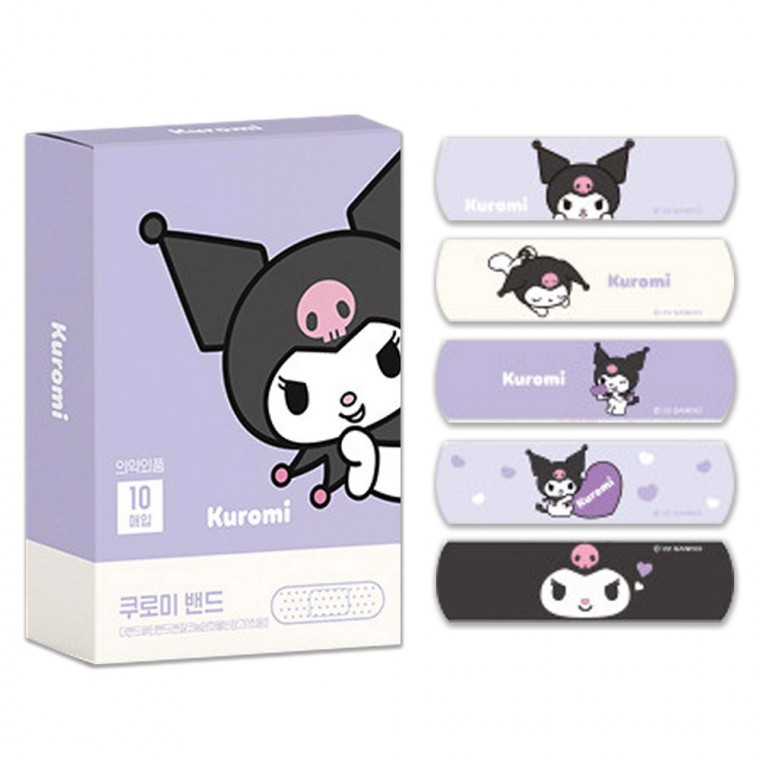 Dây đeo họa tiết nhân vật Sanrio (Kuromi) - 10EA