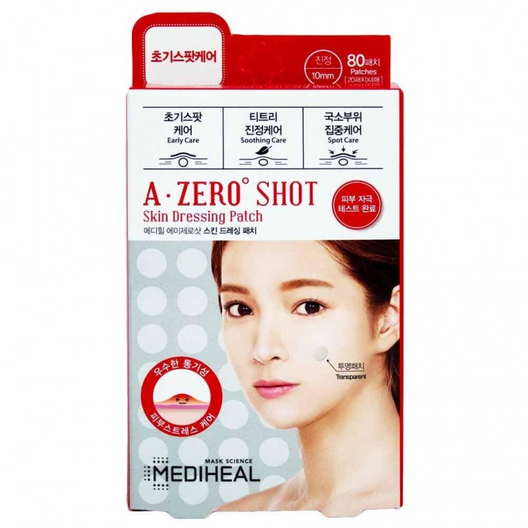 Mediheal A-Zero Shot Skin Dressing Patch 80 tờ (4 trong 20 tờ) (6195)