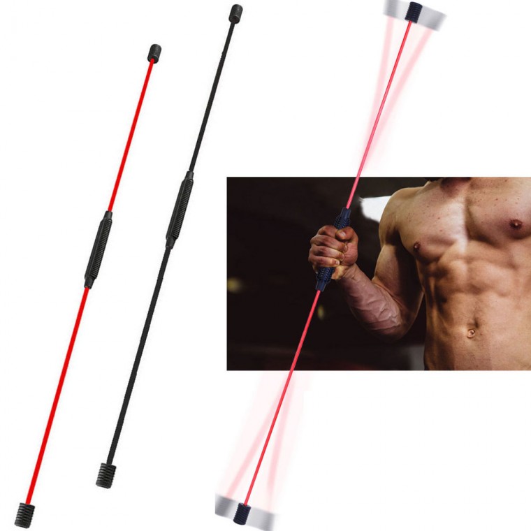 Thanh rung Flexi tất cả trong một Bài tập cốt lõi rung Thanh đàn hồi Flex Bar