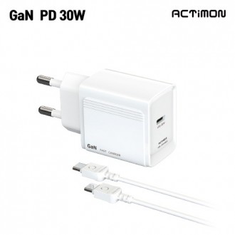 Bộ sạc Actimon Home PD 30W (Cổng C) (C đến C)