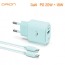 [Hunicase] Bộ sạc Drion home PD 20W+18W (cổng C+USB)(C to C)