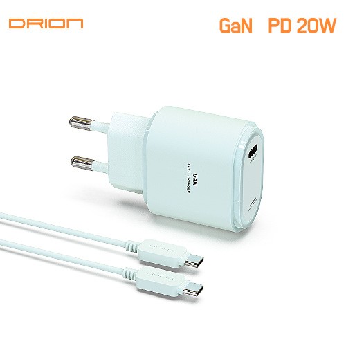 [Hunicase] Bộ sạc Drion home PD 20W (cổng C) (C to C)