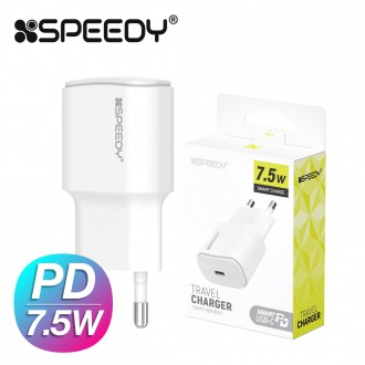 Speedy Home 7.5W C Port 1-prong Cáp Mipo có thể tháo rời