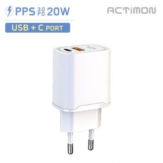 Không bao gồm cáp 2 chân PD20W tốc độ cao dành cho hộ gia đình Actimon