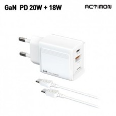 Actimon hộ gia đình GAN tốc độ cao PD20W 2-prong CtoC