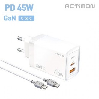 Actimon Hộ gia đình GaN PD45W 2 thành viên C đến C