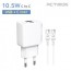 [Hunicase] Bộ sạc 2 cổng Actimon Home 10.5W (USB+C) (C to C)