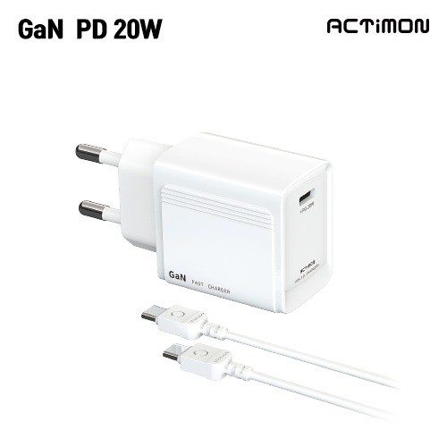 [Hunicase] Củ sạc Actimon home PD 20W (cổng C) (C to C)