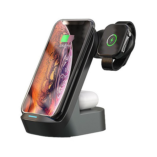 Bộ sạc không dây Actimon Apple 3in1 15W (iPhone/Apple Watch/AirPod)