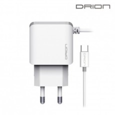 Drion QC 3.0 hỗ trợ sạc gia đình tốc độ cao 18W tích hợp cáp loại C