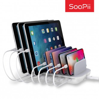 Soopii 7 cổng USB PD PPS sạc đa năng cực nhanh CS70