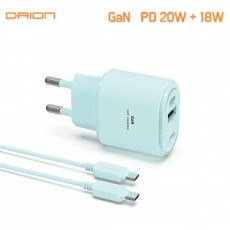 [Hunicase] Bộ sạc Drion home PD 20W+18W (cổng C+USB)(C to C)