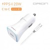 [Hunicase] Sạc ô tô 1 cổng C-TYPE 20W Drion PD 20W