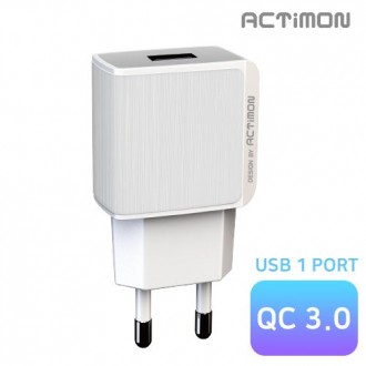 Bộ sạc gia đình GTrend Actimon sạc nhanh bộ chuyển đổi đầu 3.0 đầu 1 cổng (cáp x)