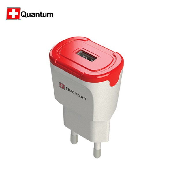 Bộ sạc nhanh 1 cổng USB Quantum QC3.0 có thể tháo rời + cáp Type C