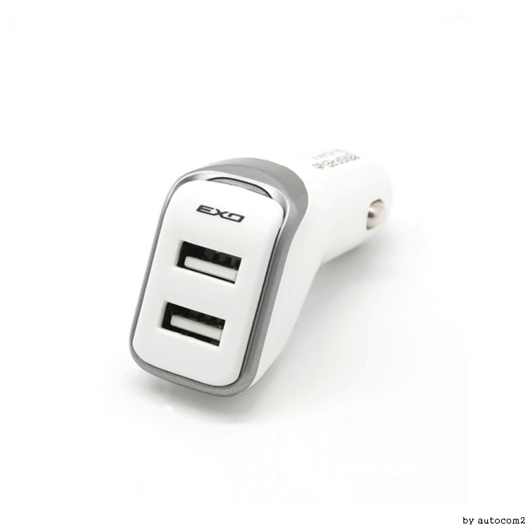 Sạc nhanh USB cho điện thoại thông minh tốc độ cao màu trắng