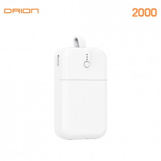 Pin phụ Drion Mini 2000mAh C-TYPE