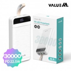 Giá trị M pin phụ PD dung lượng lớn 22,5W 30000mAh