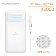 Pin phụ sạc không dây Drion PD20W & 15W 10000mAh