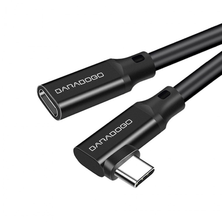 Cáp nối dài USB3.2 loại C GEN2 hình chữ L 10Gbps 50cm