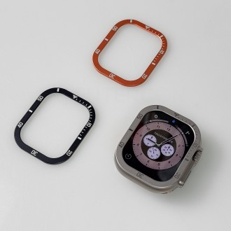 Entercon Apple Watch Ultra 2 1 Vòng bezel thời gian Vỏ bọc LCD Bezel