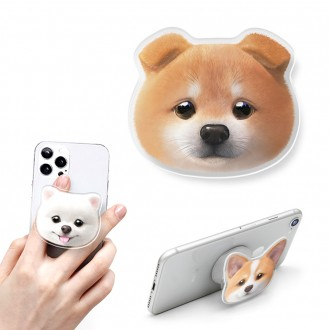 Sugar Cat & Candy Doggy Dog Acrylic Talk Vàng Pet Cat Sản xuất Grip Holder Smart Talk Fingering