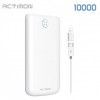 [Incine] Pin phụ Actimon 10000mAh cáp loại C 8 pin chuyển đổi sạc giới tính