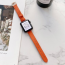 Apple watch Apple Watch dây da mỏng 45mm màu cam